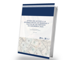 Acción Ciudadana presenta el monitoreo del estado de acceso a la información financiera de la política salvadoreña 2024